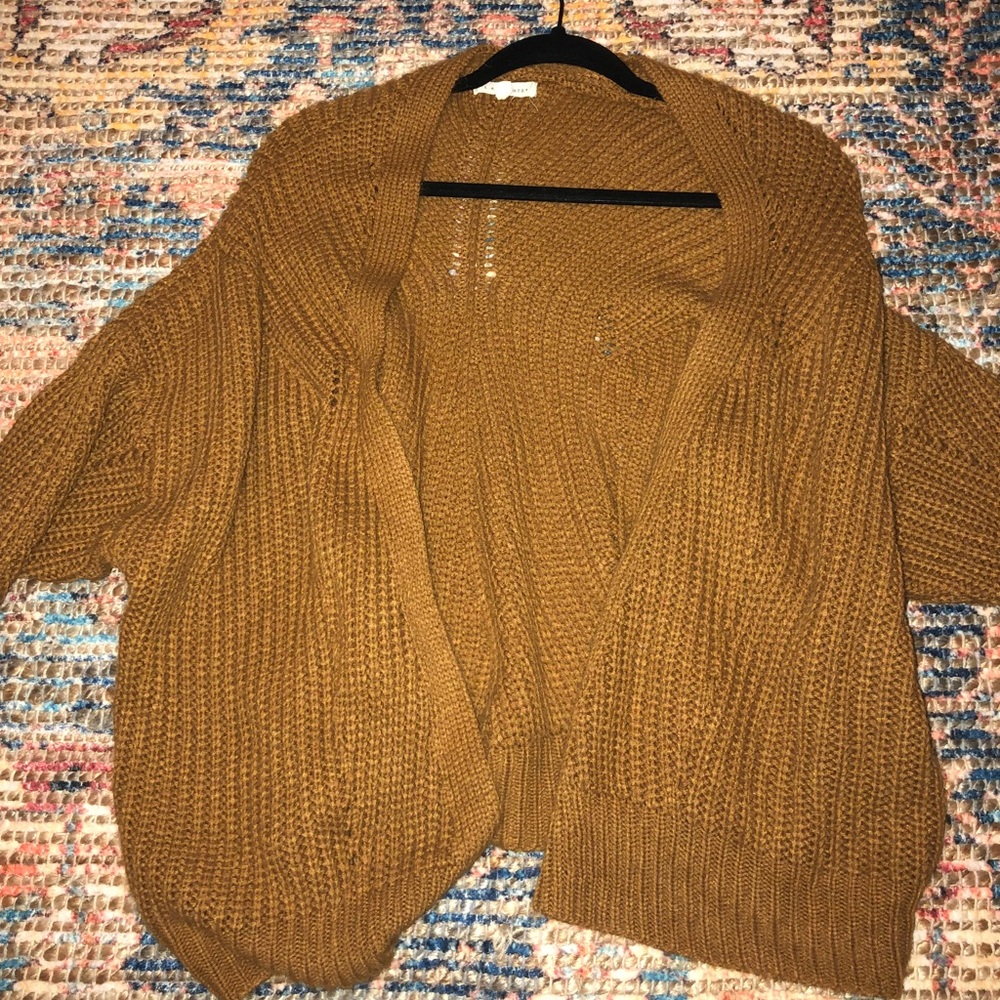 LA Hearts Gold Cardigan